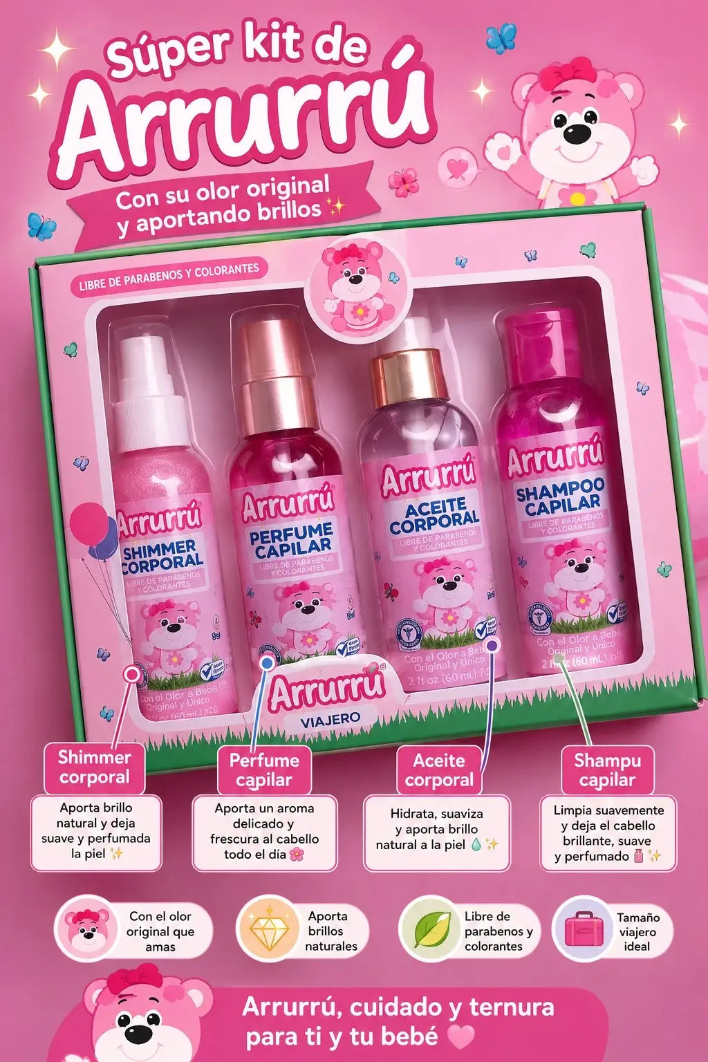 Kit Viajero Arrurru