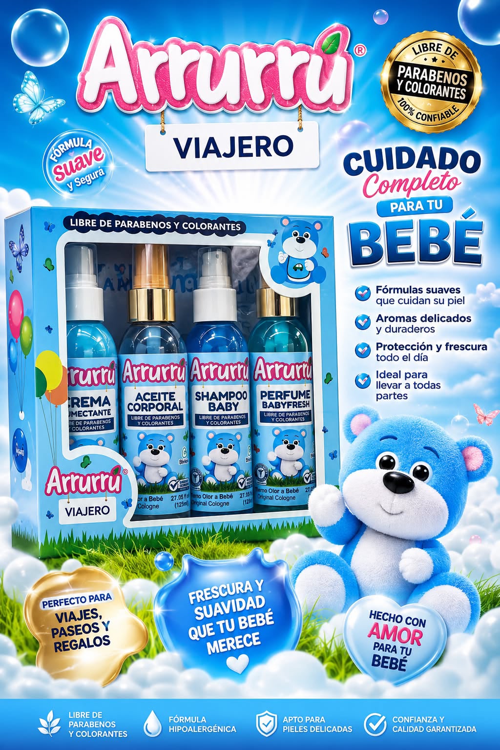Kit Viajero Arrurru